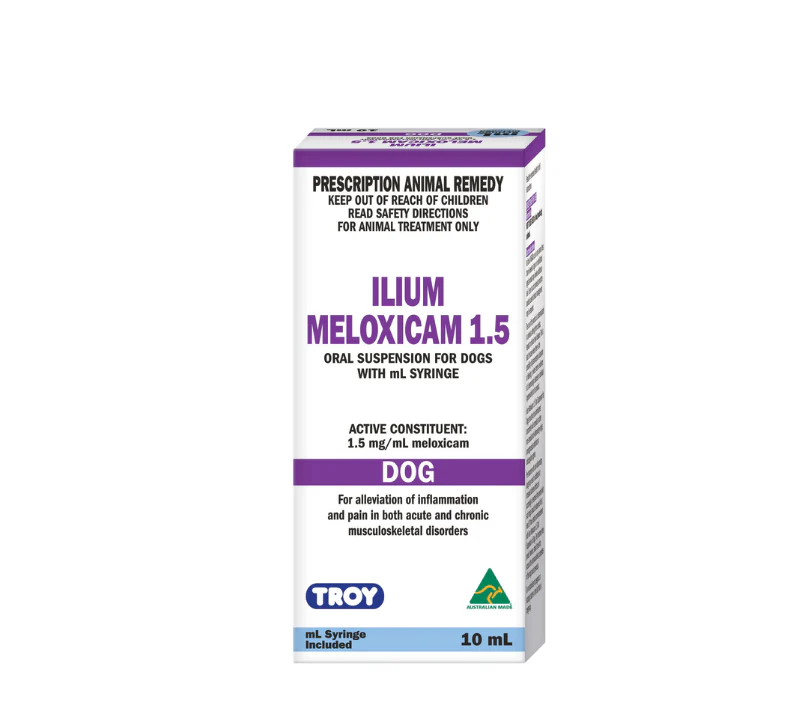 ilium Meloxicam Suspension 1.5 for Dogs 10ml