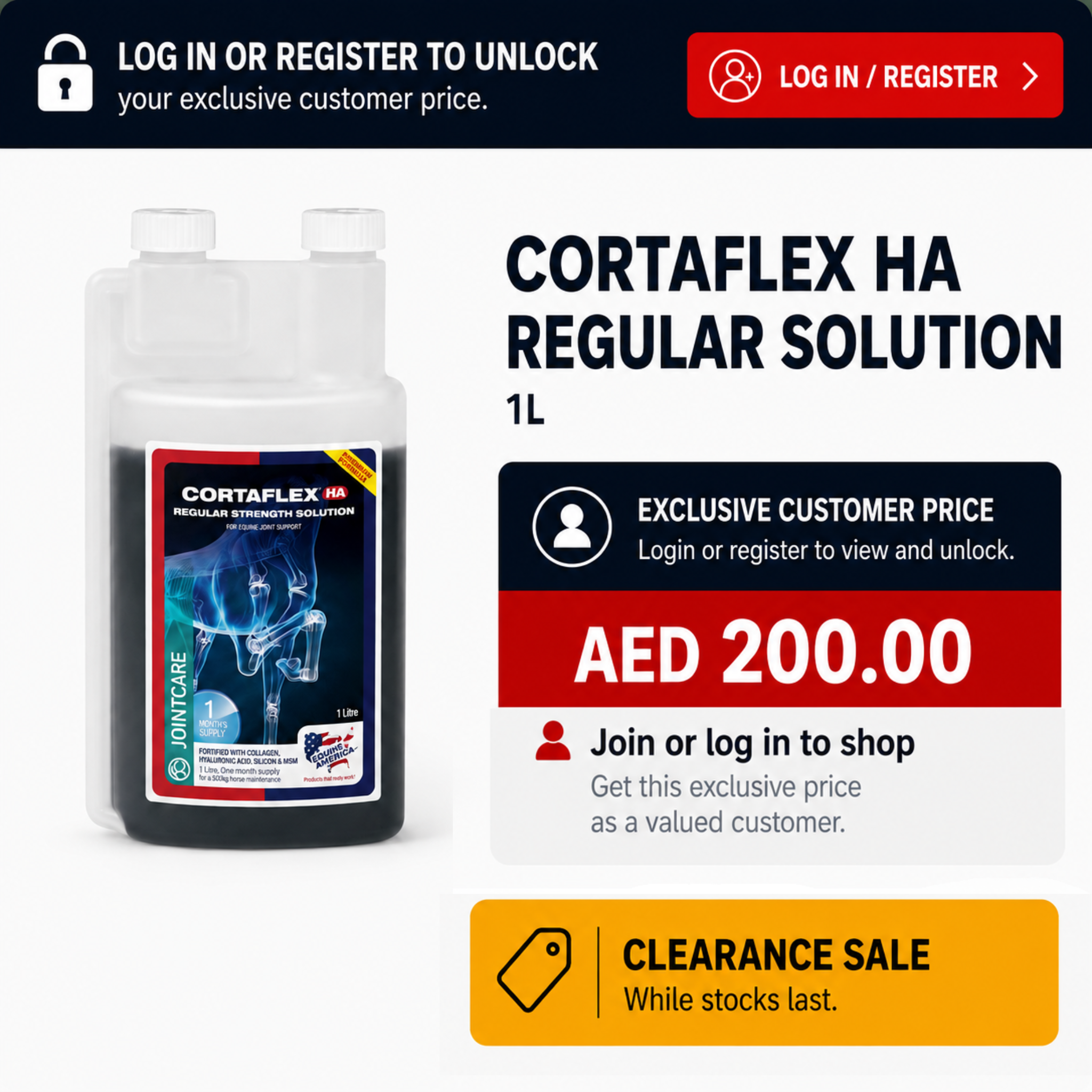 Cortaflex HA Regular Solution 1L