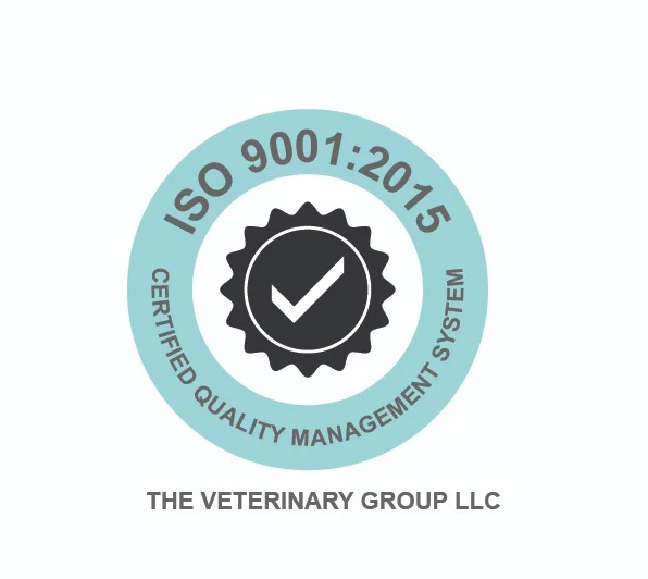 We're proud to announce that The Veterinary Group LLC (TVG) are ISO 9001:2015, ISO 14001:2105 and ISO 45001:2018 CERTIFIED